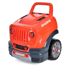 Детский автотренажер 008-979 кабина на колесах с музыкой и светом фото 11