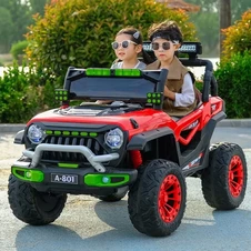 Детский электромобиль джип M 6350EBLR-11(24V) серый с двухместным сиденьем фото 44