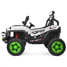 Детский электромобиль джип M 6350EBLR-3(24V) красный с двухместным сиденьем фото 99