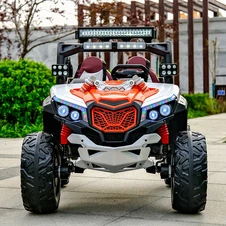 Детский электромобиль багги M 6349EBLR-7(24V) оранжевый с двухместным сиденьем фото 11