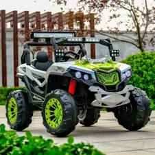 Детский электромобиль багги M 6349EBLR-5(24V) зеленый с двухместным сиденьем купить