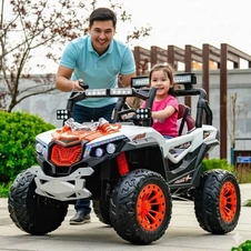 Детский электромобиль багги M 6349EBLR-3(24V) красный с двухместным сиденьем фото 55