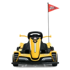 Детский электрокарт M 6147EBLR-1 (24V) белый два двигателя по 150 Вт купить