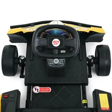 Детский электрокарт M 6147EBLR-1 (24V) белый два двигателя по 150 Вт фото 66