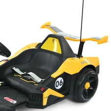 Детский электрокарт M 6147EBLR-1 (24V) белый два двигателя по 150 Вт фото 88