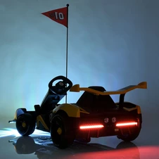 Детский электрокарт M 6147EBLRS-8(24V) розовый два двигателя по 150 Вт фото 66