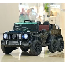 Детский электромобиль Mercedes M 6344EBLR-3 красный шесть моторов фото 33