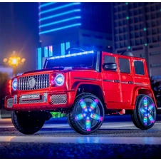 Детский электромобиль M 6343EBLRS-3 Mercedes красный с четырьмя моторами купить