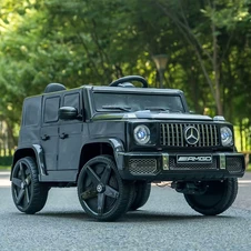 Детский электромобиль M 6343EBLR-2 Mercedes черный с четырьмя моторами фото 11