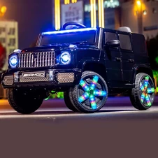 Детский электромобиль M 6343EBLR-2 Mercedes черный с четырьмя моторами фото 66