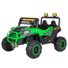 Детский электромобиль M 6324EBLR-5 зеленый багги с пультом управления фото 11