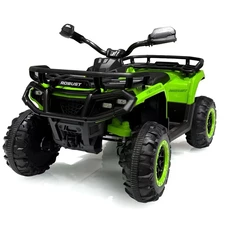 Детский квадроцикл на аккумуляторе M 6351EBLR-5 зеленый с пультом управления