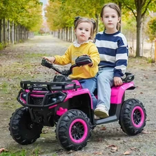 Детский квадроцикл на аккумуляторе M 6351EBLR-4 синий с пультом управления купить