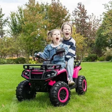 Детский квадроцикл на аккумуляторе M 6351EBLR-3 красный с пультом управления фото 55