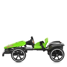 Детский электрокарт M 6277EBR-5 зеленый с пультом управления фото 33