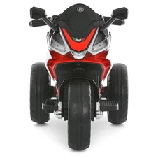 Детский мотоцикл M 6267EL-11 серый на аккумуляторе с кожаным сиденьем фото 11