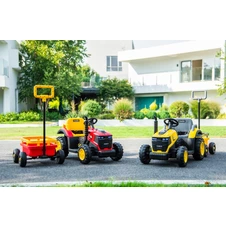 Детский электромобиль трактор M 6269EBLR-6 желтый каталка - толокар фото 55