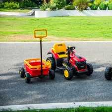 Детский электромобиль трактор M 6269EBLR-4 синий каталка - толокар фото 33