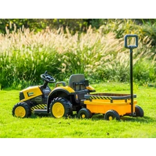 Детский электромобиль трактор M 6269EBLR-4 синий каталка - толокар фото 55