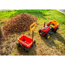 Детский электромобиль трактор M 6269EBLR-6 желтый каталка - толокар фото 66