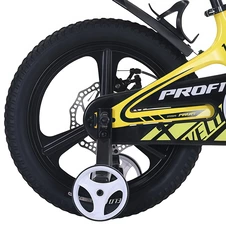 Детский велосипед Prof1 Velocity 18д. MB18VCB yellow желтый дисковые тормоза фото 55
