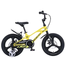 Детский велосипед Prof1 Velocity 16д. MB16VCB yellow желтый дисковые тормоза
