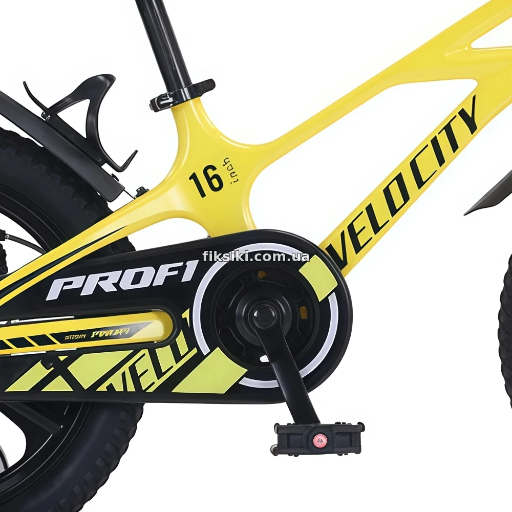 Детский велосипед Prof1 Velocity 16д. MB16VCB blue синий дисковые
