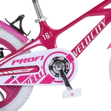 Детский велосипед Prof1 Velocity 16д. MB16VCG pink розовый дисковые тормоза купить