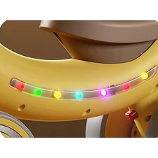 Детская каталка - толокар Bambi M 6239E-3 красная с мягкими EVA колесами фото 16