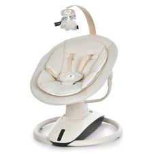 Убаюкивающий центр - шезлонг 9311 белый имеет 3 положения спинки