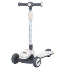Детский самокат JR3-164-W белый Maxi-big с подсветкой