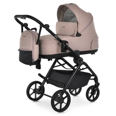 Универсальная коляска El Camino Chloe ME 1191-1 Nougat Beige бежевая с сумочкой