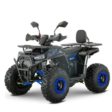 Бензиновый квадроцикл AFN125-2-4 черно-синий сиденье со спинкой