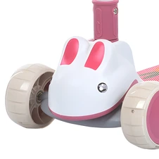 Детский самокат iTrike Maxi-big JR3-179-P розовый подсветка колес фото 33