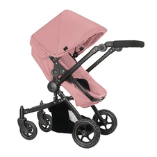 Коляска для куклы 2 в 1 Carrello Maestro 9651B Powder pink нежно-розовая купить