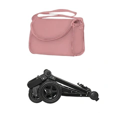 Коляска для куклы 2 в 1 Carrello Maestro 9651B Powder pink нежно-розовая фото 55