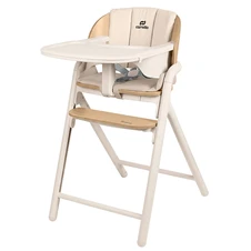 Стульчик для кормления Carrello Tenero CRL-9507 Olympus Beige Wooden 3 в 1 шезлонг