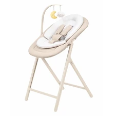Стульчик для кормления Carrello Tenero CRL-9507 Olympus Beige Wooden 3 в 1 шезлонг фото 11