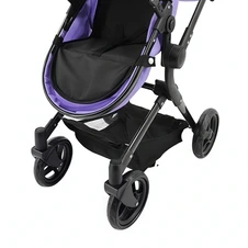 Коляска для куклы Carrello Alfa 9707 Grey серая 2 в 1 с сумочкой фото 44