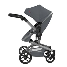 Коляска для куклы Carrello Fortuna 9695 Grey серая с сумочкой фото 33