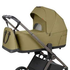 Универсальная коляска 2 в 1 Carrello Ultra CRL-6556 Clover Green оливковая с люлькой и блоком фото 33