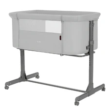 Детская кроватка Carrello Luna CRL-16505 Carbon Grey серая высота регулируется