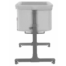 Детская кроватка Carrello Luna CRL-16505 Carbon Grey серая высота регулируется фото 11