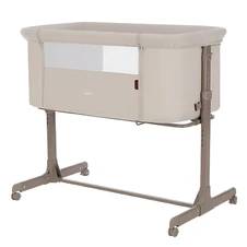 Детская кроватка Carrello Luna CRL-16505 Silk Beige бежевая высота регулируется