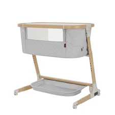 Детская кроватка Carrello Prima CRL-16504 Cloud Grey серая высота регулируется