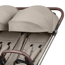 Двухместная коляска Carrello Link CRL-6533 Island Beige бежевая прогулочная фото 33