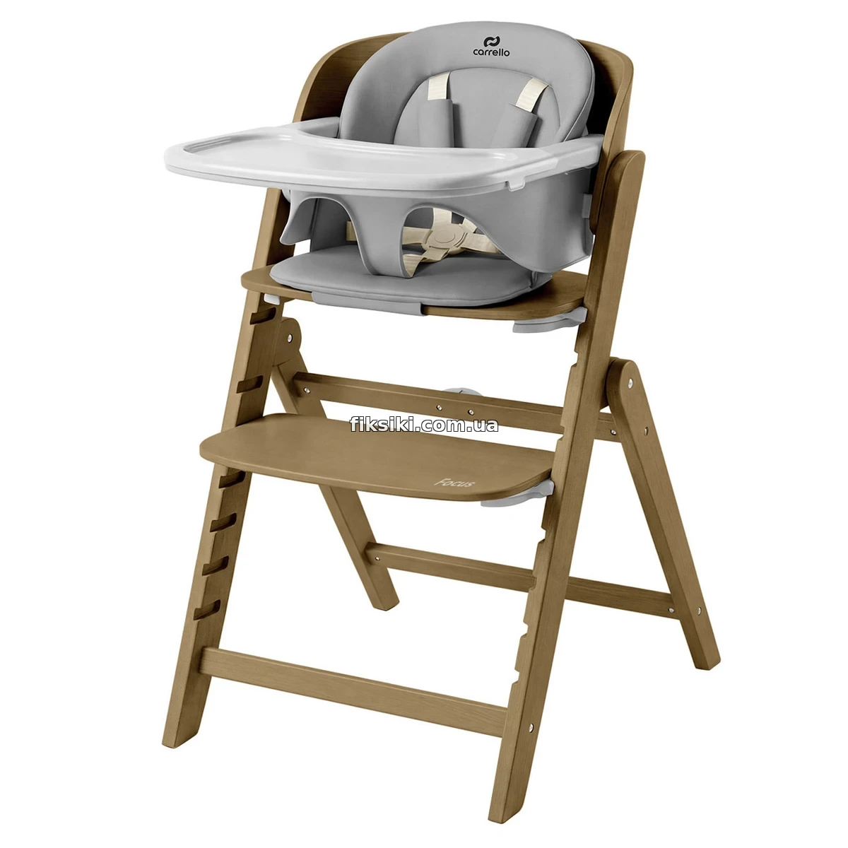 Стульчик для кормления Carrello Focus CRL-16801 Whisper Grey серый