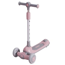 Детский самокат iTrike JR3-165-P розовый трехколесный