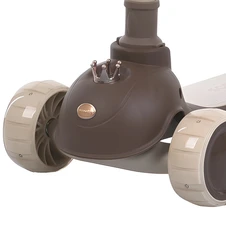 Детский самокат iTrike JR3-168-BR коричневый трехколесный фото 33