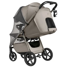 Прогулочная коляска Carrello Bravo Lite CRL-5529 Oak Beige бежевая с подстаканником купить
